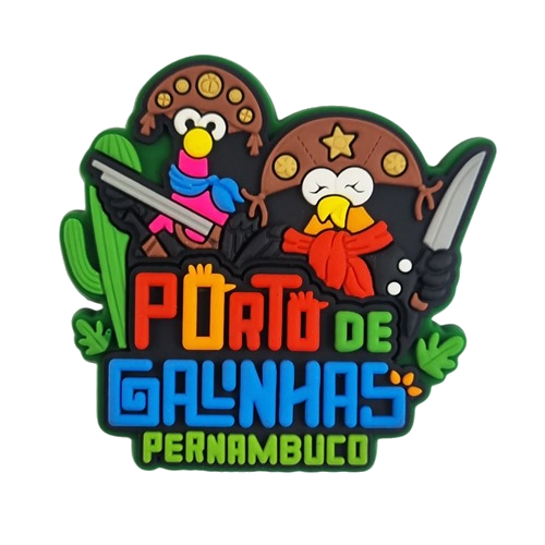 Ímã Porto de Galinhas Cangaceiras
